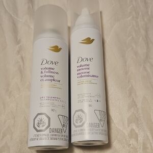 Dove Volume & Fullness Dry Shampoo  And Volume Mousse   **Both Used Twice**